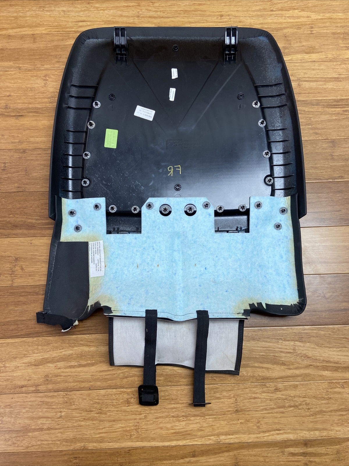 2014-2017 Maserati Ghibli Front Right Side Seat Black Panel Cover OEM