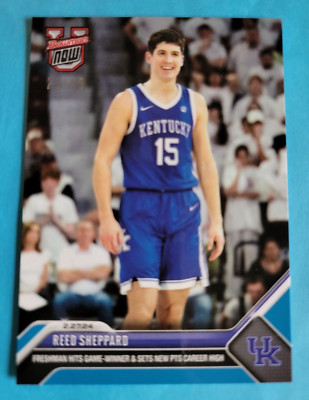 REED SHEPPARD ROOKIE CARD #d20/49 BOWMAN NOW ONLINE ONLY32 POINTS LAST SHOT UK