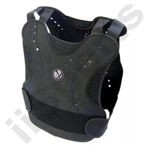 Paintball Airsoft Padded Chest Protector Guard Body Armor Vest Pad Black New