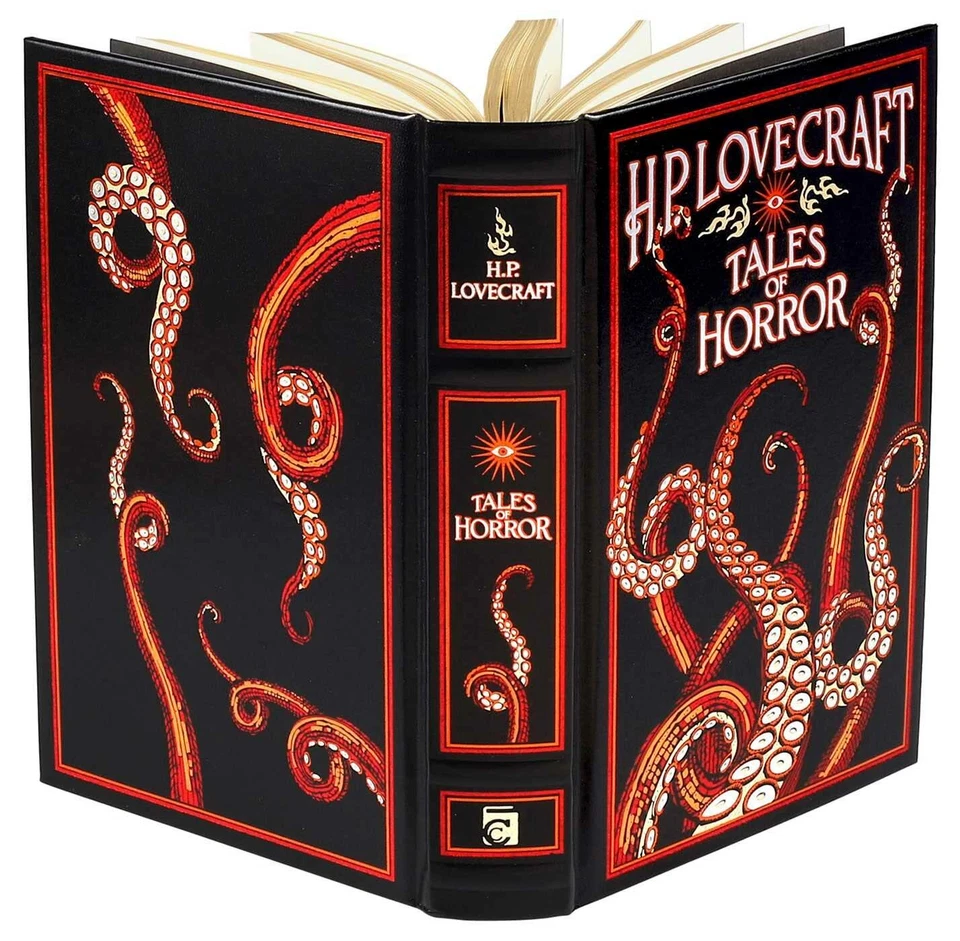 H. P. LOVECRAFT TALES OF HORROR Leather Bound Classics by HP Lovecraft BRAND NEW - Image 2 of 4