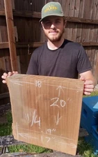 2 1/2" Thick Quartersawn Luthier Guitar Blank Old Growth Sinker Cypress Kiln Dry