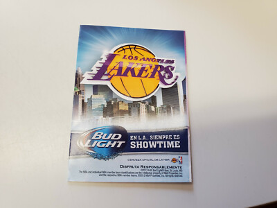 RS20 Los Angeles Lakers 2013/14 NBA Basketball Pocket Schedule in