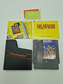 Dr. Mario - Nintendo NES - PAL Deutsch - OVP - Anleitung