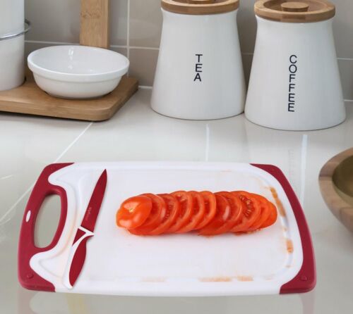 CHEF GRIDS Durable Plastic Cutting Board Set, Chopping Board Thick Plastic,... - Picture 5 of 13