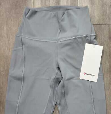 NWT Lululemon Align Pant with Pockets Size 6 Rhino Grey 25 RARE