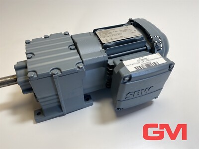 SEW Eurodrive Getriebemotor R17 DRS71S4 gear motor 1380rpm 0,37kW 220-242V