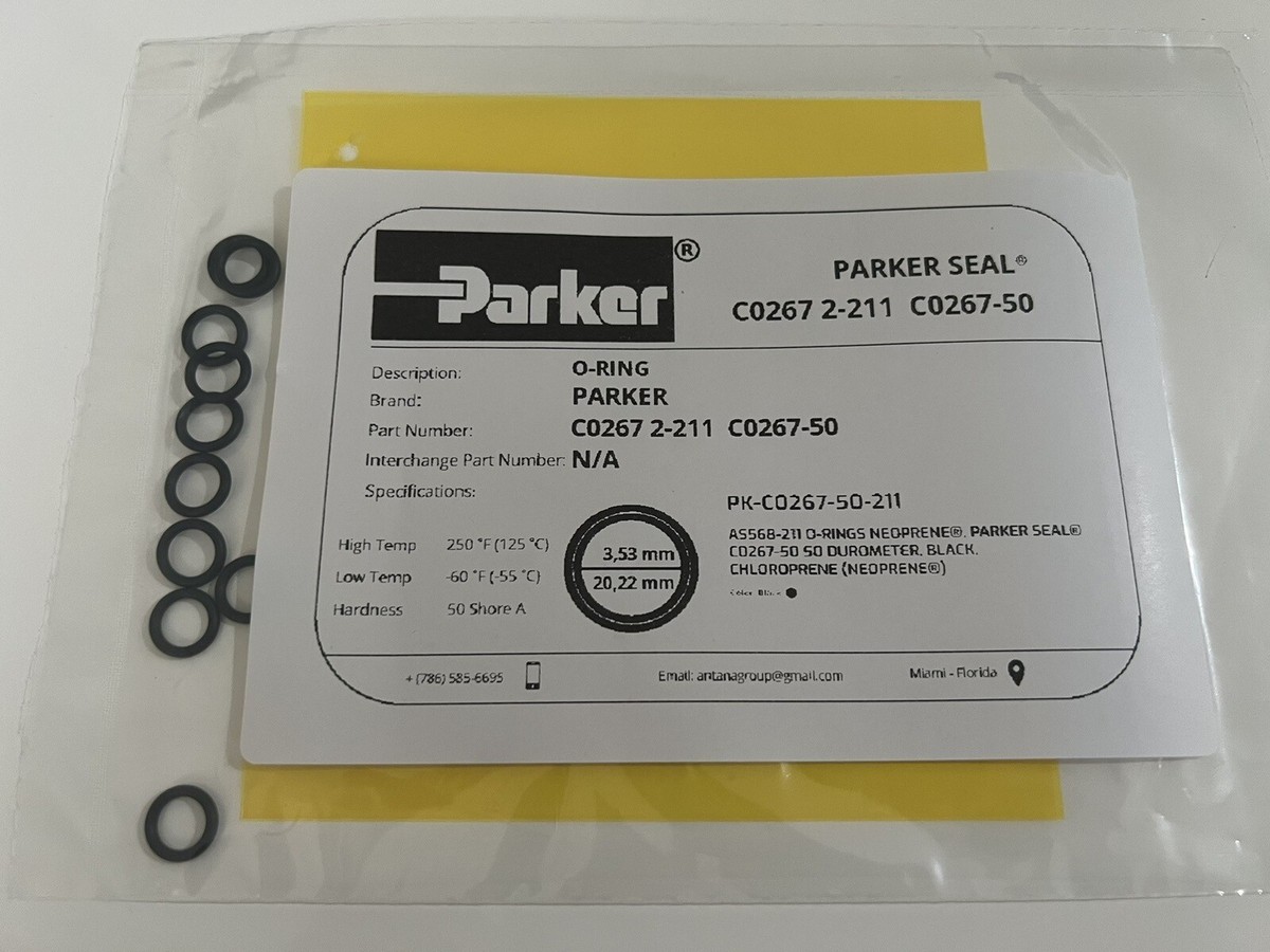 O-RING PARKER C0267 2-211 C0267-50 | eBay