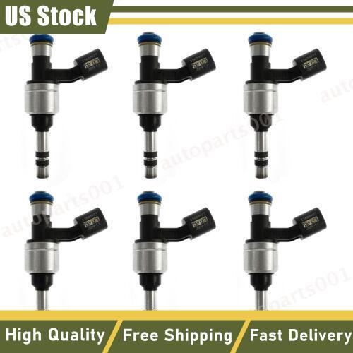 6x Fuel Injectors For 2010-2011 Cadillac SRX Chevrolet Equinox  GMC Terrain 3.0