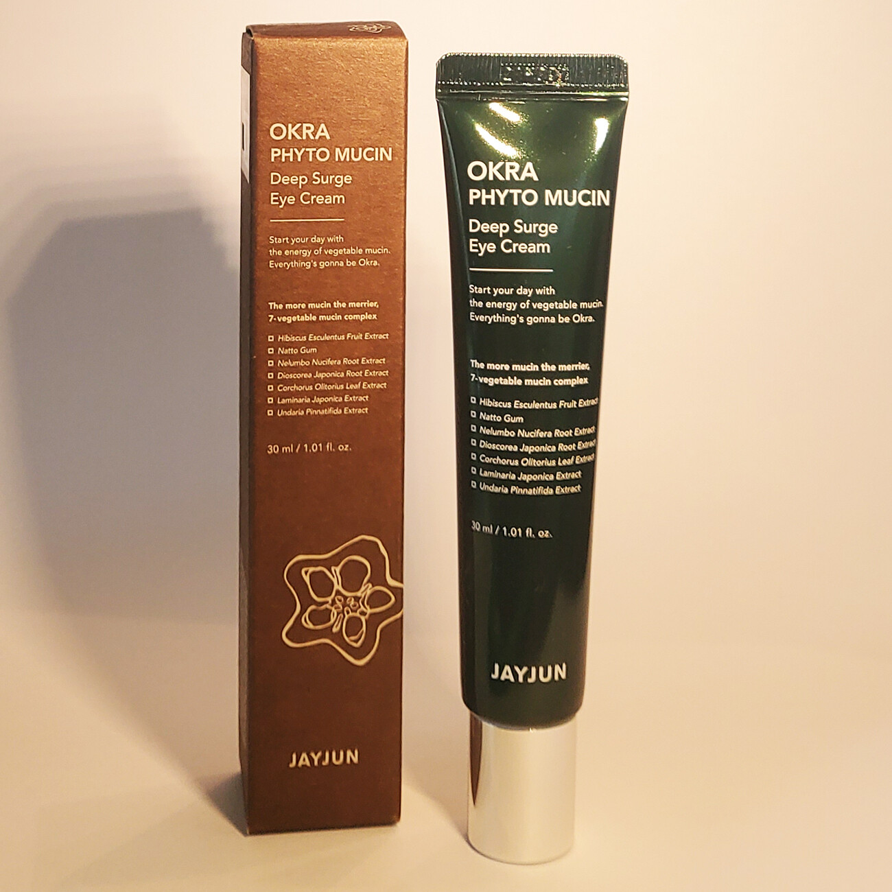 Jayjun Okra Phyto Mucin Deep Surge Eye Cream 30ml Anti Wrinkle Antiagin KBeauty eBay