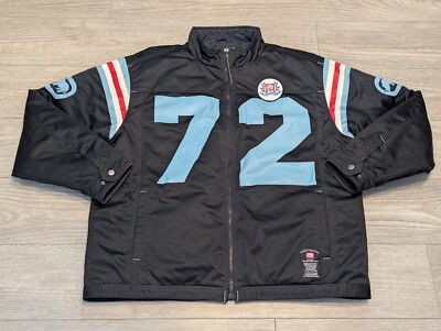 Vtg Y2K Ecko Function #72 All Crews Major Adult X-Large Men's Coat Size XL Black