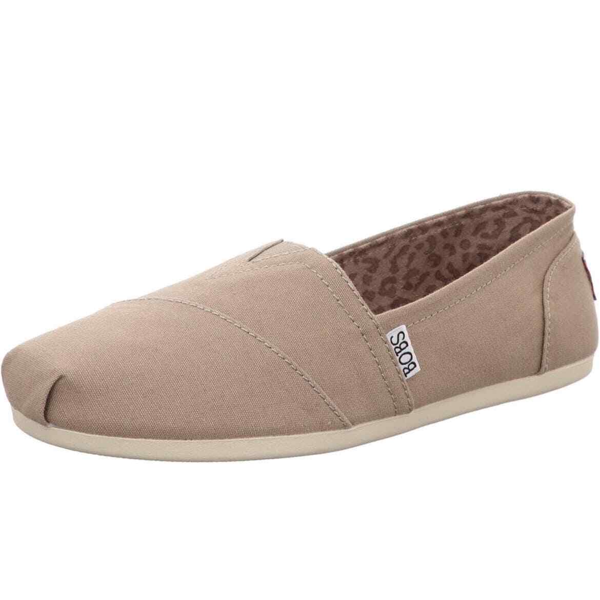 Skechers Women's BOBS Plush-Peace and Love Ballet Flat Sz 10 Slip On Shoes