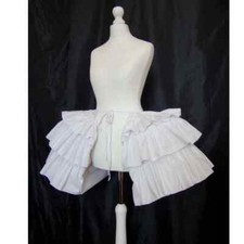 Women Bustle Hoops Ruffled Cages Skirt Cosplay Underskirt