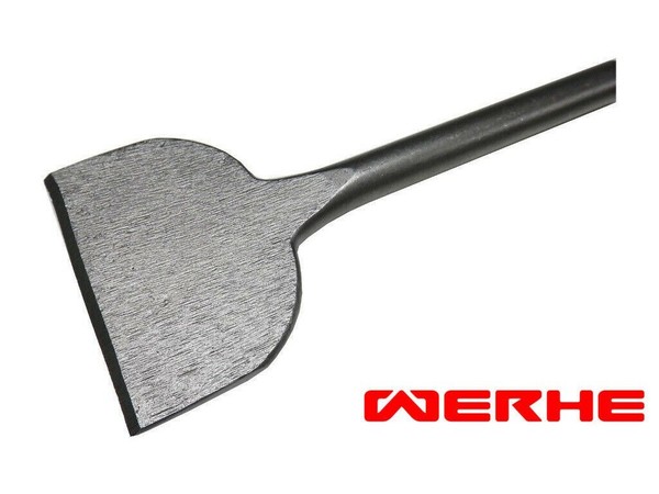 Werhe Profi Sds Max SpatmeißEl 75X600 Mm BreitmeißEl Flach Breit Meissel MeißEl-image