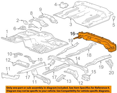GM OEM Rear Crossmember 84351663 | eBay