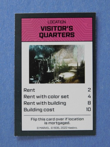 Monopoly Black Panther Wakanda Forever Game Card (ONE CARD, Your Choice) - Picture 8 of 49