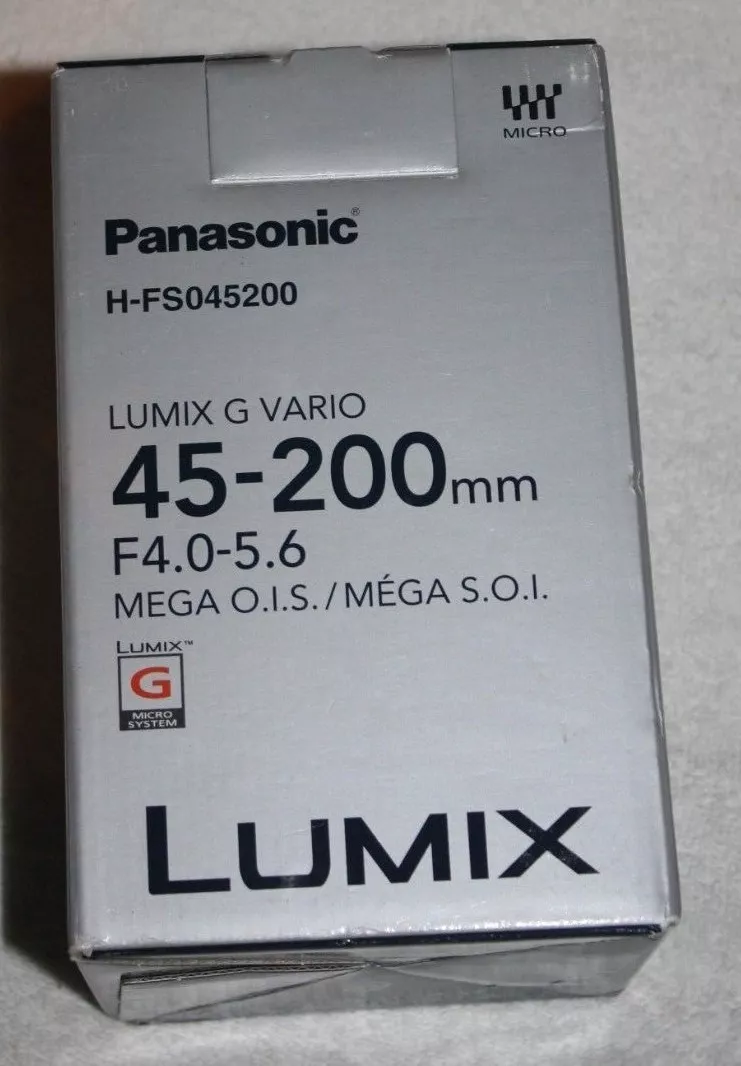 Panasonic LUMIX G VARIO 45-200mm/F4.0-5.6/MEGA O.I.S. H-FS045200