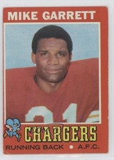 1971 Topps Mike Garrett (Wearing Kansas City Chiefs Jersey) #119 0ym3