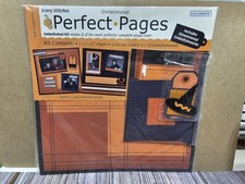 Colorbok Perfect Pages Dimensional SCRAPBOOK Kit 12 X 12 SCARY STITCHES