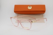 NEW TORY BURCH TY 2124U 1882 CLEAR PINK GOLD AUTHENTIC EYEGLASSES 52-17