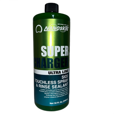 Ultra Line SUPER CHARGER SiO2 Touchless Spray On Rinse Off Sealant 32oz Refill