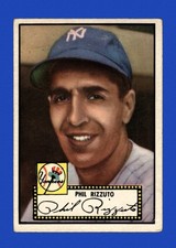 1952 Topps Set-Break # 11 Phil Rizzuto VG-VGEX (black back) *GMCARDS*