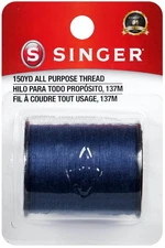 Singer Notions 60013-1 All-Purpose Polyester Thread 150yd-Navy (6Pk)