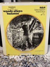 Woody Allen's " Bananas" RCA SelectaVision CED VideoDisc