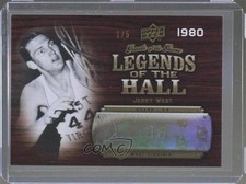 2009-10 Upper Deck Greats of the Game Legends Hall 1/5 Jerry West Auto HOF 1nh