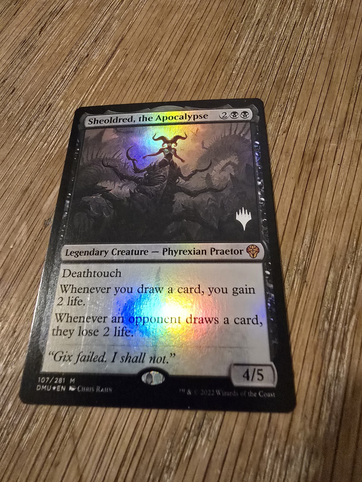 Mint Foil Sheoldred , the Apocalypse #107/281 Magic The Gathering Card