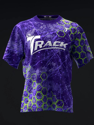 Custom Name Track - Synthesis Neon Bowling Jersey USA Size