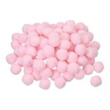 Pom Felt Balls Felting Fabric 2cm 20mm Pale Pink for Crafts DIY Pack of 100