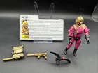 Vintage 1988 GI JOE ARAH Complete DESTRO'S GENERAL Code Name VOLTAR w FILE CARD