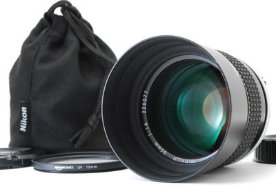 [Near MINT] Nikon Ai-S Nikkor 85mm f/1.4 AIS Fast Portrait Prime MF Lens JAPAN