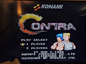 NES Contra Nintendo Game