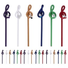 24Pcs Students Note Pencils Musical Note Pencils with Eraser Music Pencils2158