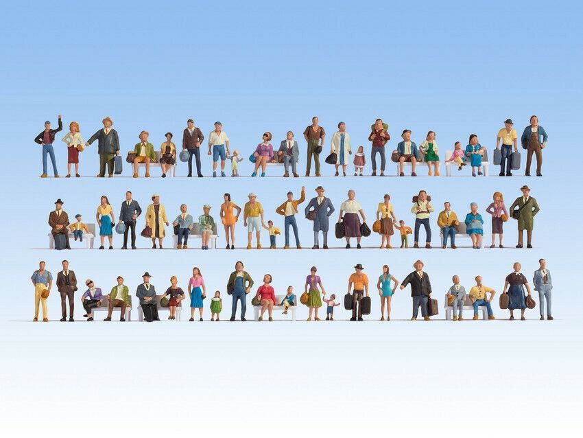 NOCH 37070 People (60) Mega Economy Figure Set - Image 3