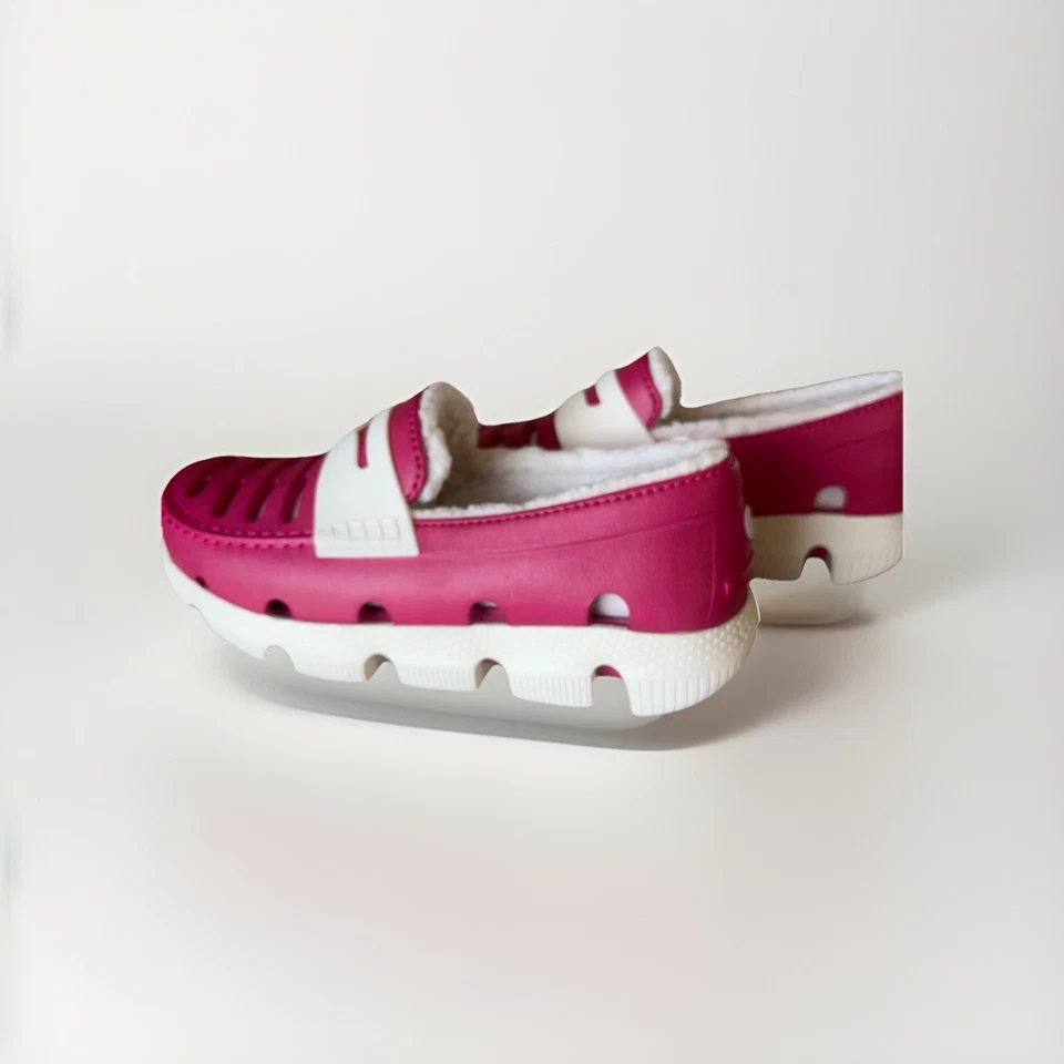 Nuevo Mocasín Cole Haan Grand 360 Goma Sherpa Forrado Rosa Goma W 10B/M Talla 8 Foto 3 de 4