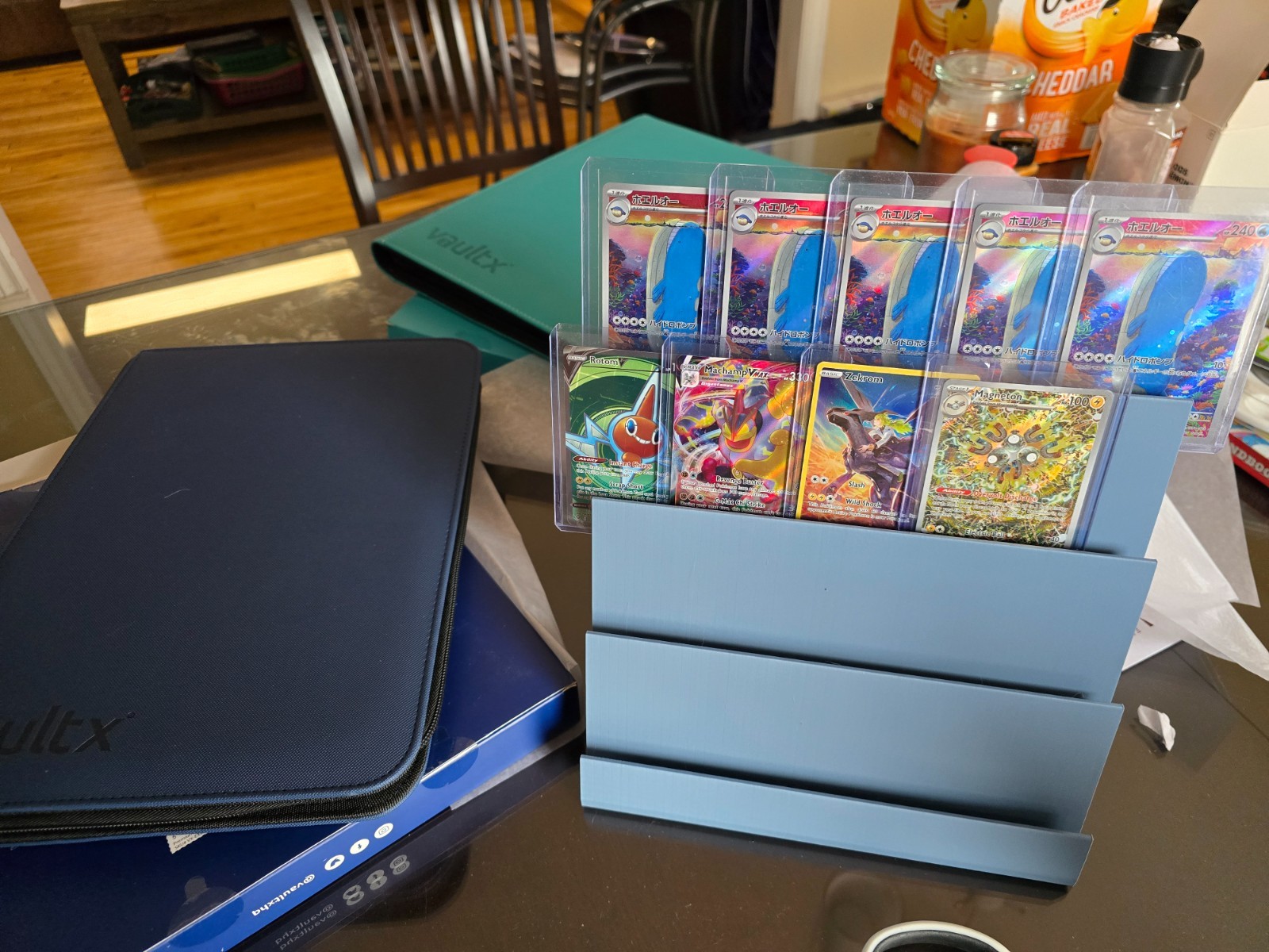 Espositore Carte Pokémon Gradate | Stand Display Premium per 12 Carte Slab PSA foto 2