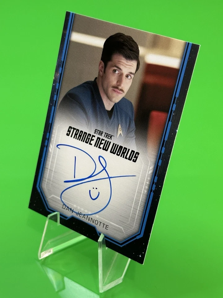 Star Trek Strange New Worlds S2 Dan Jeannotte as Sam Kirk Bordered Auto!!! - Image 2 of 4