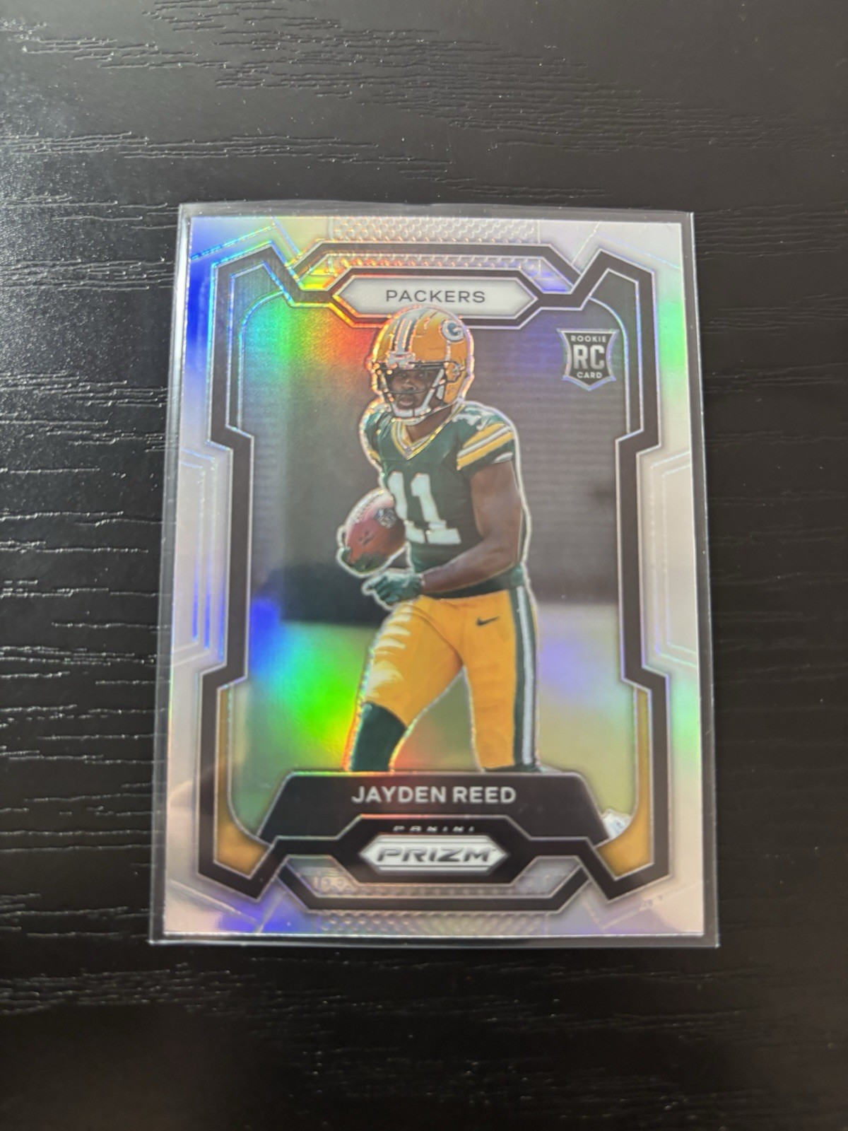 2023 Prizm Jayden Reed RC Silver Rookie #334 Packers