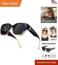 Polarized Fit Over Sunglasses for Active Women - Scratch Resistant, UV400