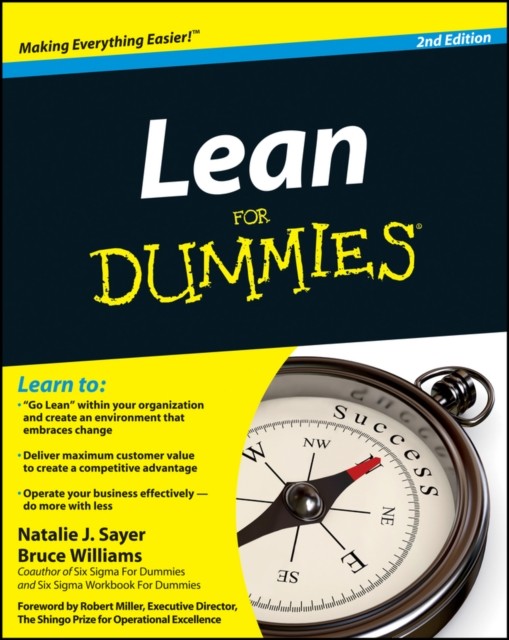 Lean For Dummies by Bruce Williams (Paperback Book)
