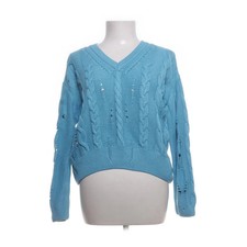 Rockgewitter, Strickpullover, Größe: M, Blau, Acryl/Baumwolle, Zopfstrick #ugx