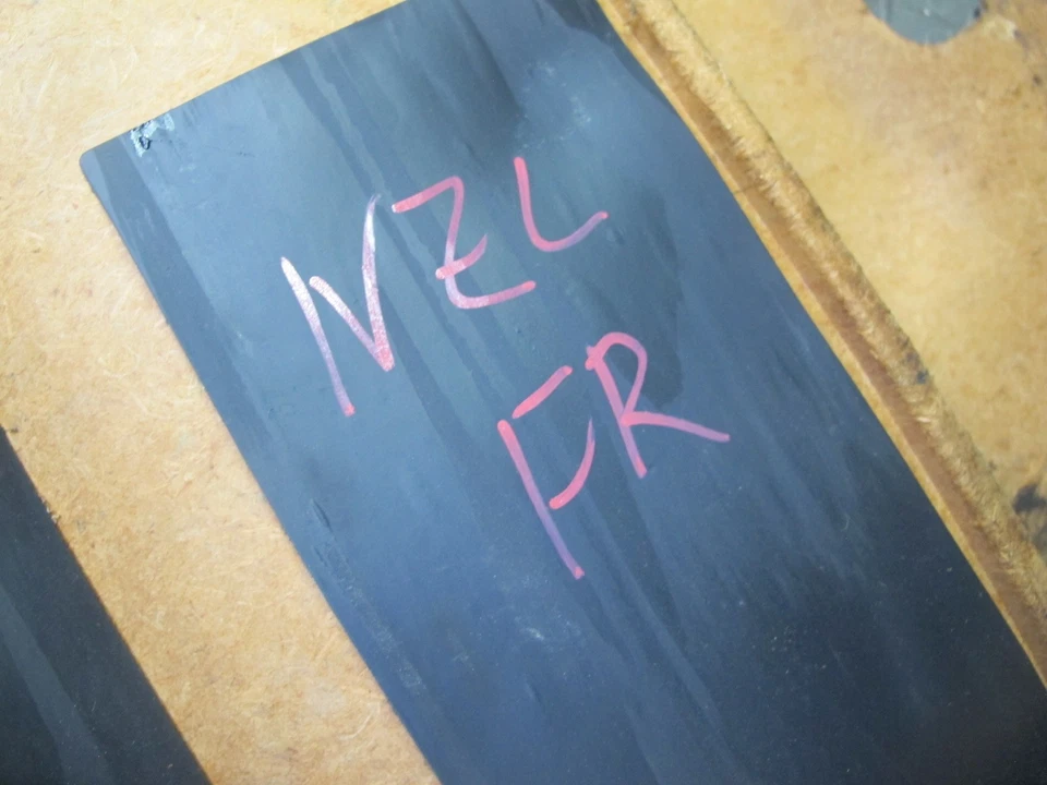 90-93 NISSAN Z32 300ZX 2+0 PANEL PUERTA INTERIOR DERECHO CON JUEGO DE MANIJAS Y MOLDURAS OEM Foto 2 de 4