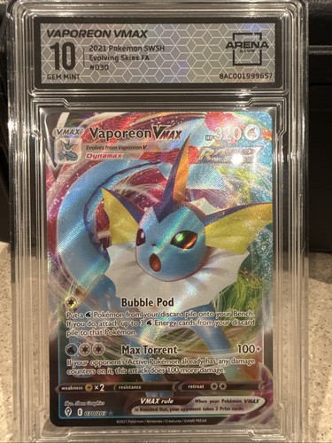 Vaporeon VMAX — Evolving Skies