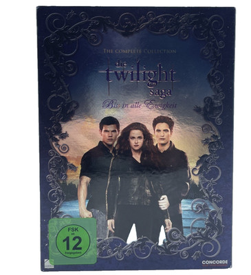 DVD  Twilight Saga Biss in alle Ewigkeit Alle Filme 11 DVDs gut