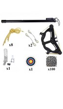 Mini Compound Bow Set Archery Ball Launcher Rapid Steel Balls Shooting Hunting