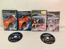 Need for Speed Underground 1 & 2 Bundle PlayStation 2 PS2 Re-furb’d Discs CIB!