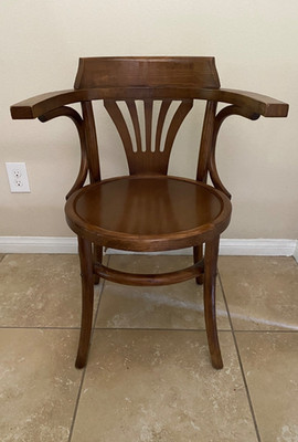 MCM Scandinavian Bentwood Oak Armchair