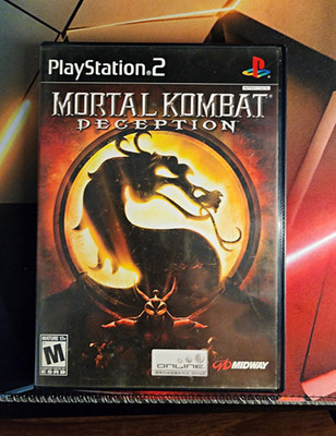 Mortal Kombat Deception PS2 Midway w/ Manual